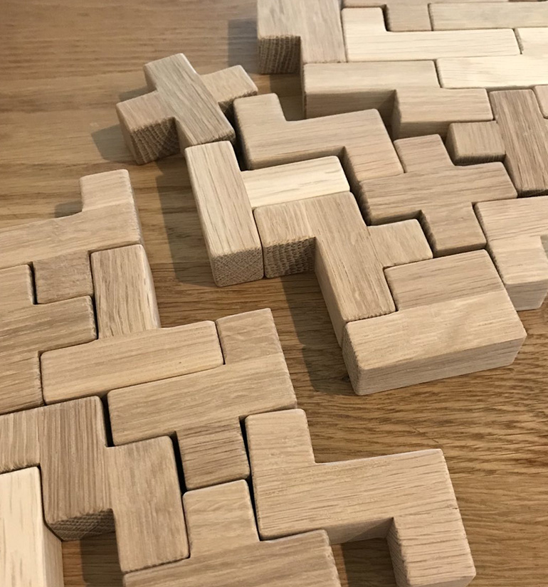 3d puzzles slide